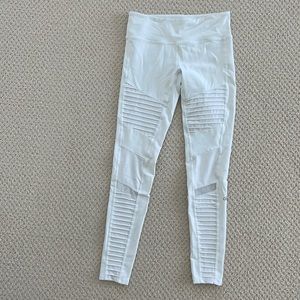 White Alo Leggings
